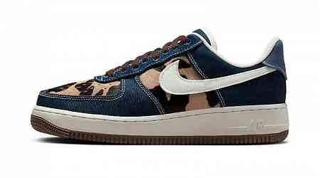 Official Look at the Nike Air Force 1 Low "Cheetah/Blue Denim"