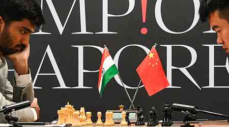 Gukesh beats Ding Liren in Game 3; ties World Chess Championship final