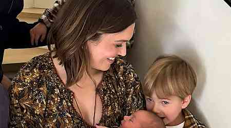 Mandy Moore Posts Sweet Family Pic With New Baby