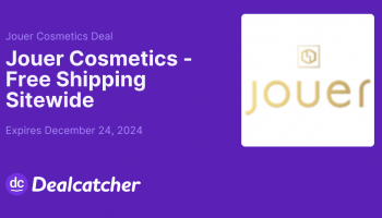 Jouer Cosmetics - Free Shipping Sitewide