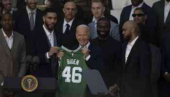 Video: President Joe Biden Reveals His Secret Service Code Name During Celtics' Visit