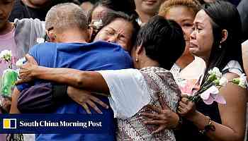 Death row Filipino arrives home from Indonesia, then goes straight to jail