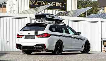 The Old BMW 5 Series Touring Gets A Power Boost From Manhart