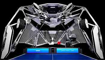 Robot sfida una medaglia olimpica a ping pong | Video