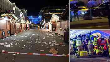 Toddler among two dead and 70 injured in German Christmas market attack