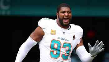 NFL Rumors: Calais Campbell Trade to Ravens Vetoed by Dolphins HC Mike McDaniel