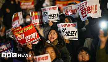 S Korean leader under pressure as impeachment vote looms