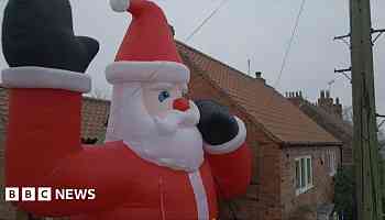 Drunken mistake creates Yorkshire village's Christmas tradition