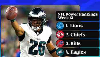 B/R Experts Week 13 NFL Power Rankings: Where Does Every Team Stand?