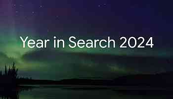 A 'Year in Search' highlights Google's top trends across AI and shows in 2024