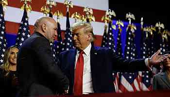 DANA WHITE: DONE WITH 'DISGUSTING' POLITICS...