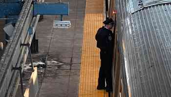 Man arrested in death of woman lit on fire in NYC subway car