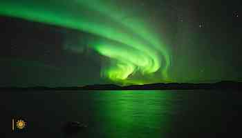 Nature: Northern Lights above Alaska