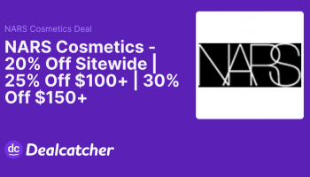 NARS Cosmetics - 20% Off Sitewide | 25% Off $100+ | 30% Off $150+