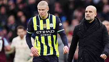 Pep Guardiola's stance clear on Erling Haaland as blame placed over Man City woes