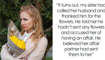 Wife Accused By Husband Of Cheating After Her Brother Sends Her Flowers Anonymously