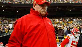 Video: Andy Reid Dresses as Santa After Chiefs' Christmas Day Win vs. Steelers