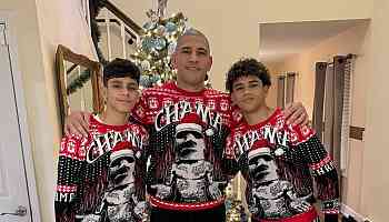 MMA pros celebrate the holiday season