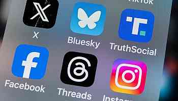 Bluesky versus Threads: A new survey shows a deep political divide between social media's newest rivals