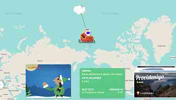 Track Santa's Journey From the North Pole Using Google's Santa Tracker