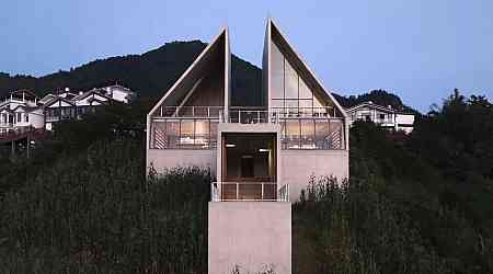 Visually Unique Bookstore Is Perched On A Mountaintop, Merging Old Architecture With New