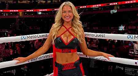 Ring Girl Sydney Thomas Clarifies She Broke Up With Boyfriend Before Fame