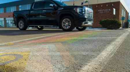 Barrhead, Alta., to remove rainbow crosswalk after neutral space bylaw vote