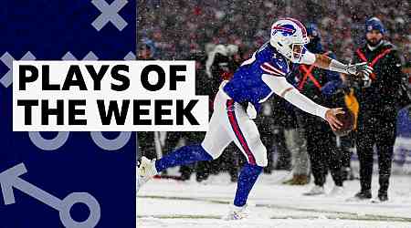 Buffalo's Allen scores 'spectacular' touchdown in the snow