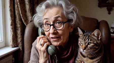 AI Granny and Her Cat Fluffy Go After Phone Spammers