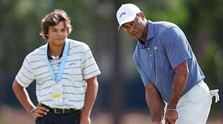 Tiger Woods teams up with son Charlie for 'special' pre-Christmas golf tournament