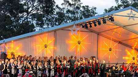 Machete-wielding teens at carols event