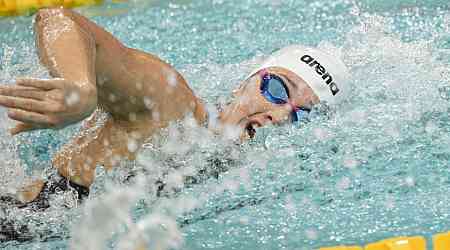 Haughey advances to 100m freestyle final in Budapest