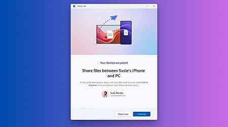 Microsoft Makes File Sharing Between iPhone and PCs Easier With New Link to Windows Feature