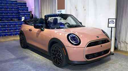 2025 MINI Cooper Convertible Stuns in Pantone Mocha Mousse