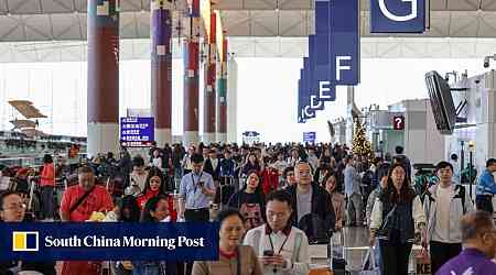 Hong Kong airport expects daily travellers over Christmas to hit pre-Covid mark