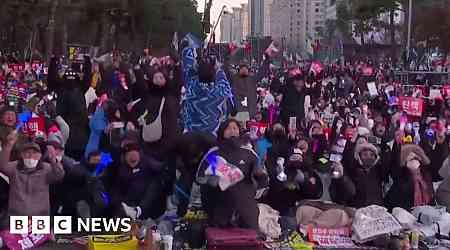 Watch: Protesters jubilant as South Korea president impeached