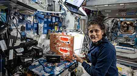 NASA's Astronaut Sunita Williams Poses with Tentacle-Armed Astrobee Robot on ISS: Report