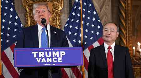 Trump announces SoftBank will make $100 billion investment in the US