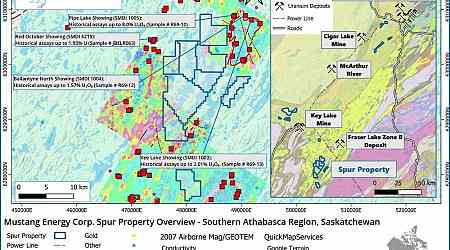 Mustang Energy Continues to Build Land Portfolio with Acquisition of 17,929 Hectares South of the Athabasca Basin, Saskatchewan