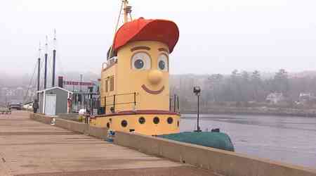 Theodore Tugboat replica 'safely righted and refloated' in Ontario port, says owner