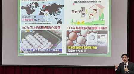 Taiwan could mandate traceable washed eggs for national food chains