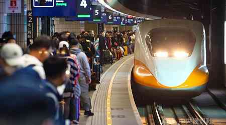 Taiwan High Speed Rail on track to break ridership record this year