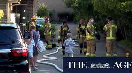 Toddler saved from house fire in Sydney's west