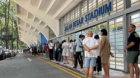 Over 1,000 Singapore footfall fans queue for Asean championships semifinals tickets at Jalan Besar Stadium