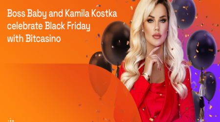 Boss Baby and Kamila Kostka celebrate Black Friday with Bitcasino