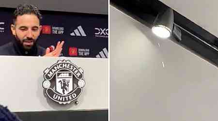 More Man Utd embarrassment as Ruben Amorim press conference interrupted by a leak