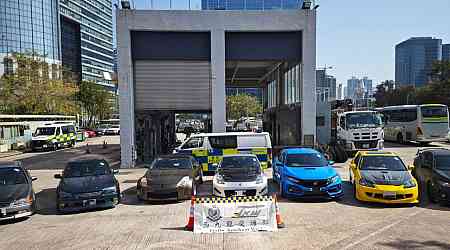 Hong Kong police arrest 25 people in crackdown on illegal street racing