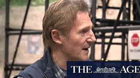 Hollywood royalty Liam Neeson returns to Melbourne for latest blockbuster