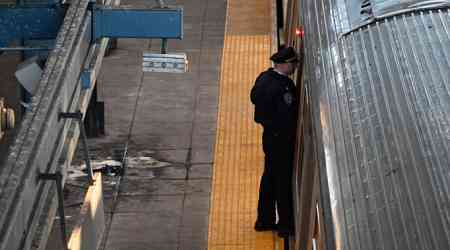 Man arrested in death of woman lit on fire in NYC subway car