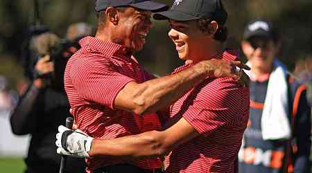 Watch Tiger Woods's Son Charlie Make His First Hole-In-One